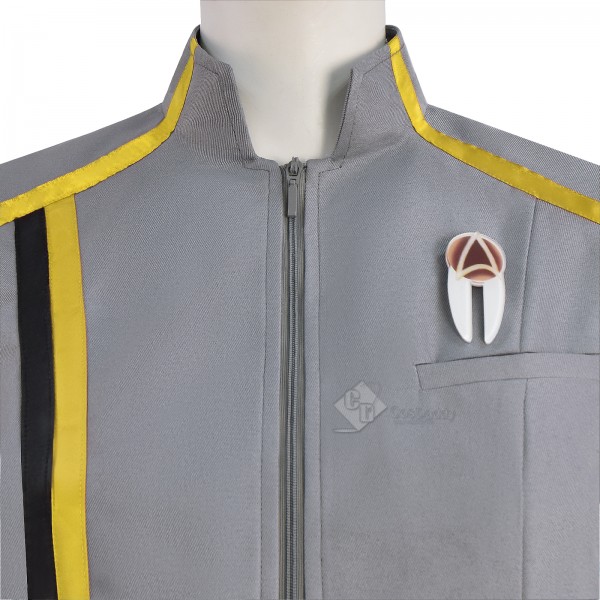 Cosdaddy Star Trek: Starfleet Academy Season 1 Cosplay Costume Academy Yellow Female Uniform 