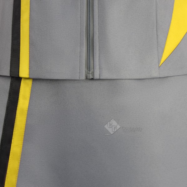 Cosdaddy Star Trek: Starfleet Academy Season 1 Cosplay Costume Academy Yellow Female Uniform 