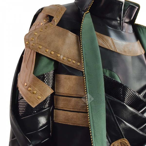 New Version Marvel Loki Season 1 Loki Cosplay Costume Armor Cloak Outfit Halloween Carnival Suit