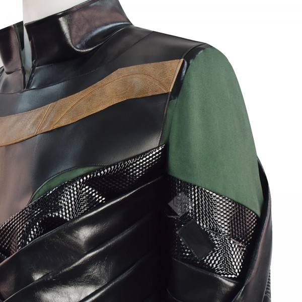 New Version Marvel Loki Season 1 Loki Cosplay Costume Armor Cloak Outfit Halloween Carnival Suit