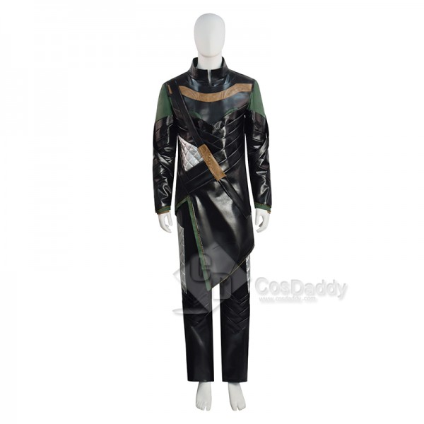 New Version Marvel Loki Season 1 Loki Cosplay Costume Armor Cloak Outfit Halloween Carnival Suit
