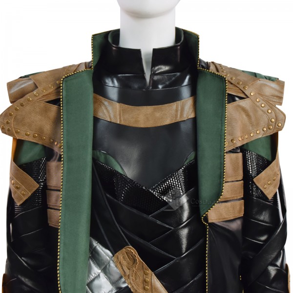 New Version Marvel Loki Season 1 Loki Cosplay Costume Armor Cloak Outfit Halloween Carnival Suit