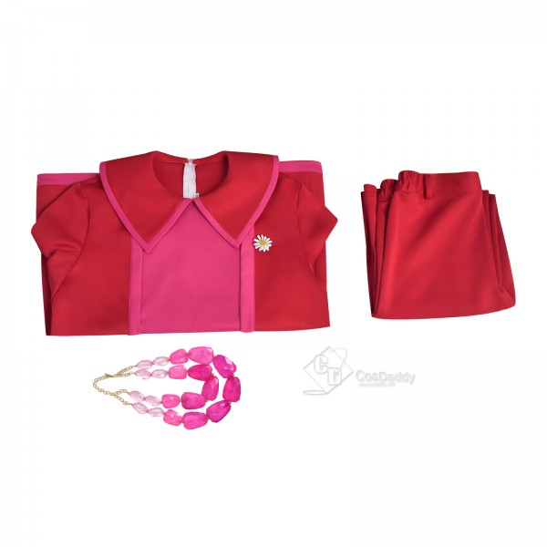 Cosdaddy Weapons Aunt Gladys Cosplay Costume Red Full Set 