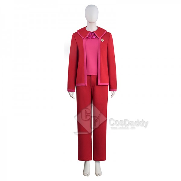 Cosdaddy Weapons Aunt Gladys Cosplay Costume Red Full Set 