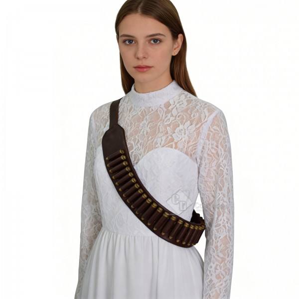 Cosdaddy Ready Or Not Grace Cosplay Costume White Wedding Dress 