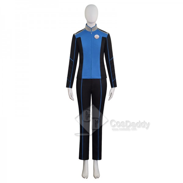 Cosdaddy The Orville 4 Cosplay Costume Female's Blue Command Department Uniform