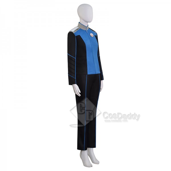 Cosdaddy The Orville 4 Cosplay Costume Female's Blue Command Department Uniform