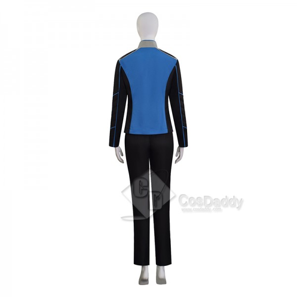 Cosdaddy The Orville 4 Cosplay Costume Female's Blue Command Department Uniform