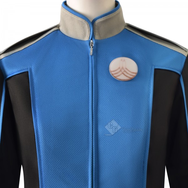 Cosdaddy The Orville 4 Cosplay Costume Female's Blue Command Department Uniform