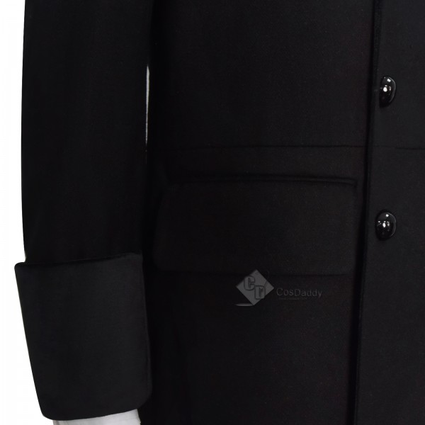 Cosdaddy Doctor Who sixth 6th Doctor Colorful Lattice Jacket Coat Suit Cosplay Costume 