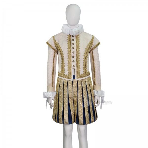 Cosdaddy Good Omens Angel Aziraphale Cosplay Costume Historical Renaissance Attire