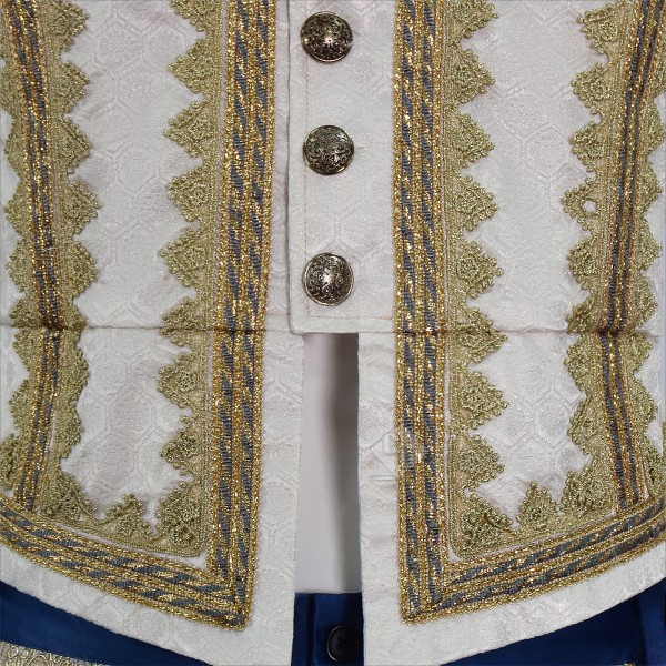 Cosdaddy Good Omens Angel Aziraphale Cosplay Costume Historical Renaissance Attire