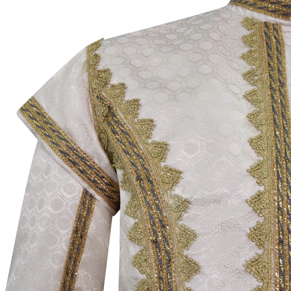 Cosdaddy Good Omens Angel Aziraphale Cosplay Costume Historical Renaissance Attire