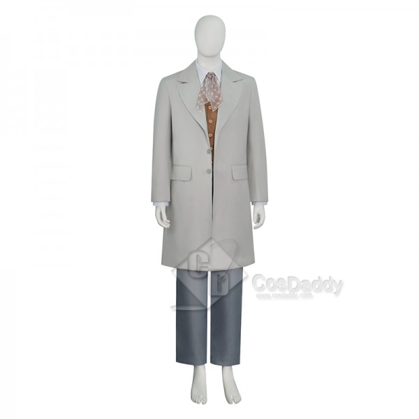Cosdaddy Movie Good Omens Aziraphale Cosplay Costume Halloween Carnival Outfit 