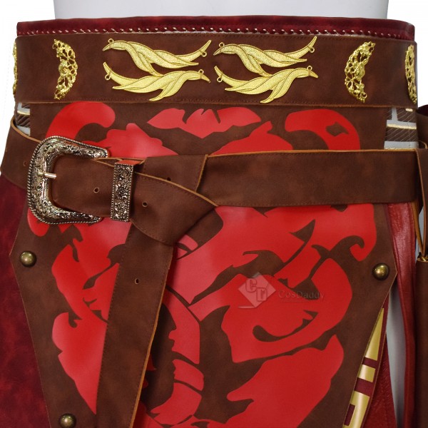 Martial Deity Kratos Cosplay Costume Leather Battle Armor Cosplay Halloween Outfit 