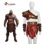 Martial Deity Kratos Cosplay Costume Leather Battl...