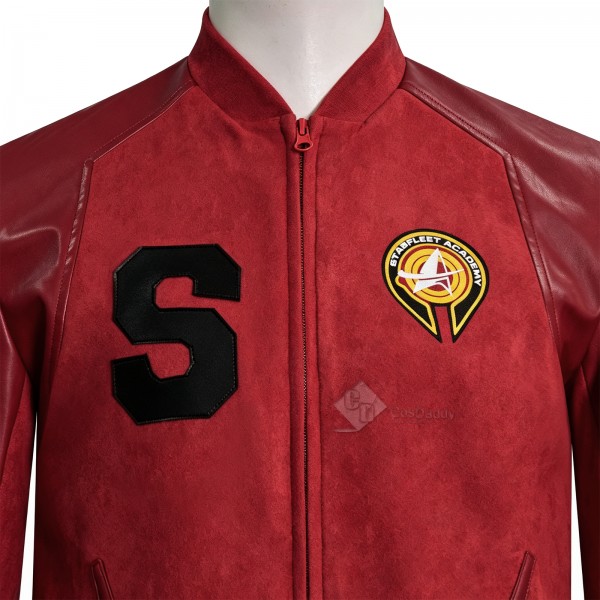 Cosdaddy Star Trek Starfleet Academy Caleb Mir Cosplay Costume Varsity Male Jacket