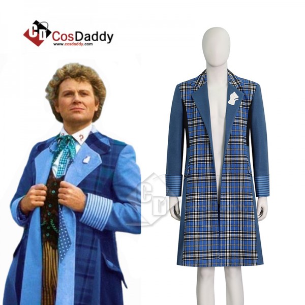CosDaddy Doctor Who sixth 6th Doctor Colorful Latt...