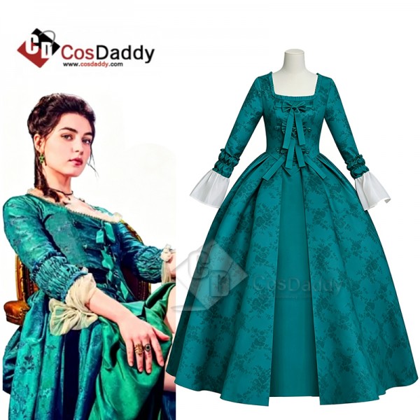 Cosdaddy Dangerous Liaisons Rococo Ball Gown Vintage 18th Century Court Marie Antoinette Costume
