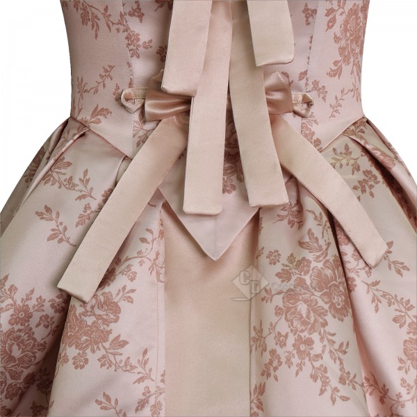 Cosdaddy Dangerous Liaisons Rococo Ball Gown Vintage 18th Court Marie Antoinette Pink Costume