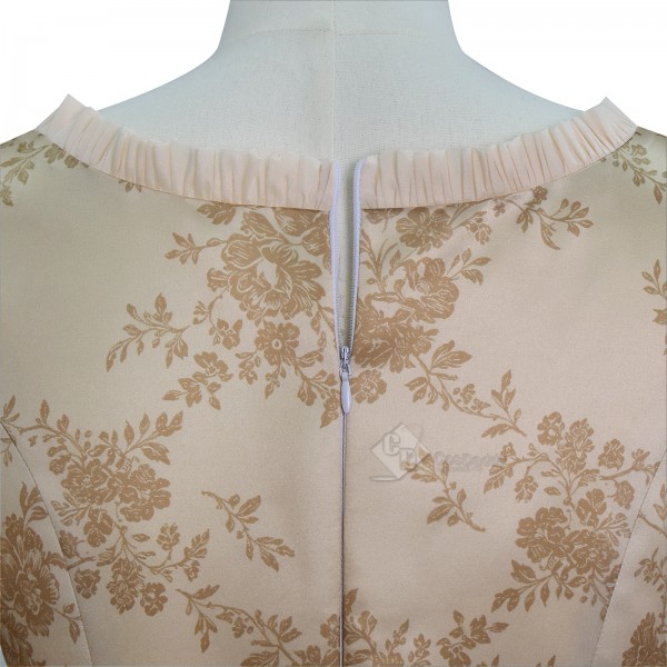 Cosdaddy Dangerous Liaisons Rococo Ball Gown Vintage 18th Court Marie Antoinette Champagne Costume