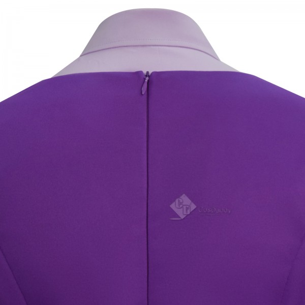 Cosdaddy The Testaments Agnes Cosplay Costume Purple Halloween Dress