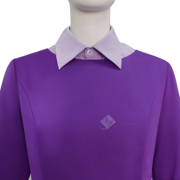 Cosdaddy The Testaments Agnes Cosplay Costume Purple Halloween Dress