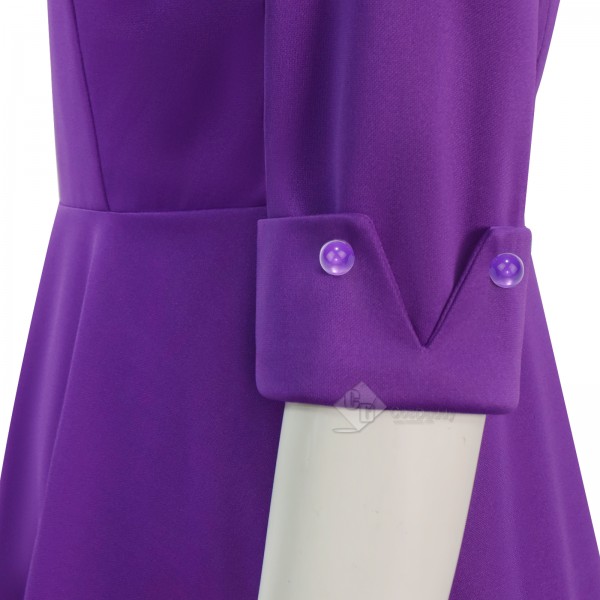 Cosdaddy The Testaments Agnes Cosplay Costume Purple Halloween Dress