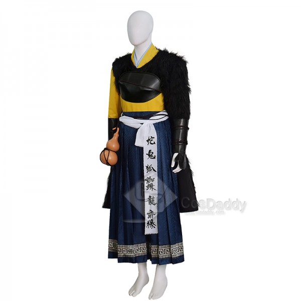 Cosdaddy Ghost of Yōtei Atsu Cosplay Costume Samurai Warrior Outfit