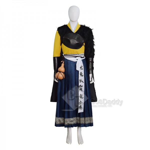 Cosdaddy Ghost of Yōtei Atsu Cosplay Costume Samurai Warrior Outfit