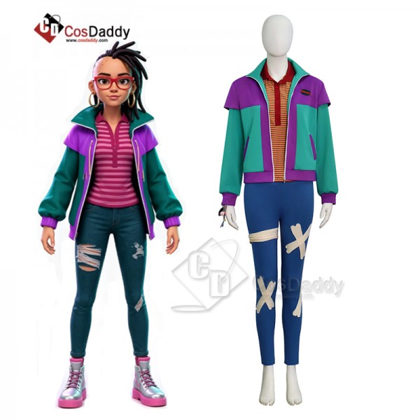 Cosdaddy Movie Forgotten Island Raissa Cosplay Costume Halloween Outfit 