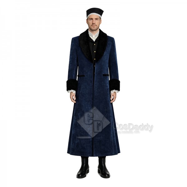 Cosdaddy A Christmas Carol Ebenezer Scrooge Cosplay Costume New Santa Costume Suit