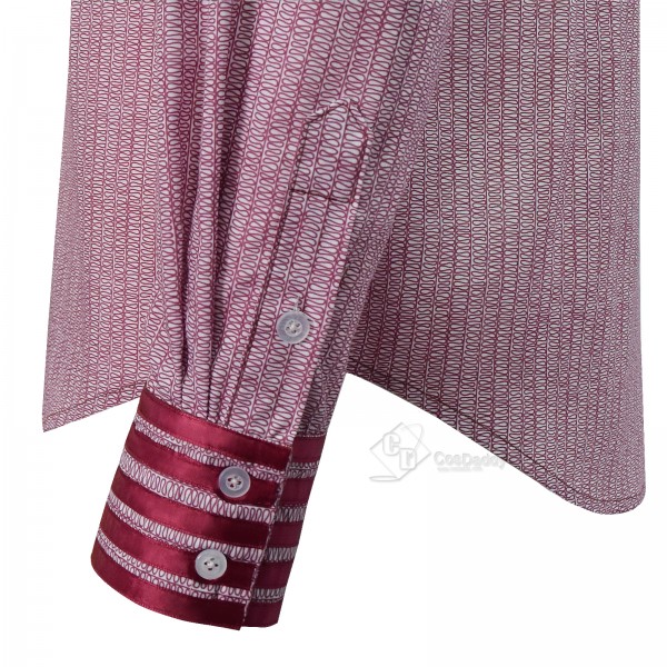 Doctor Who 11th Doctor Matt Smith Eleventh Doctor Cosplay Costume Red Shirt
