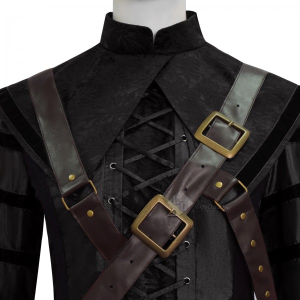 Cosdaddy 1666: Amsterdam Noa Cosplay Costume Halloween Black Outfit 