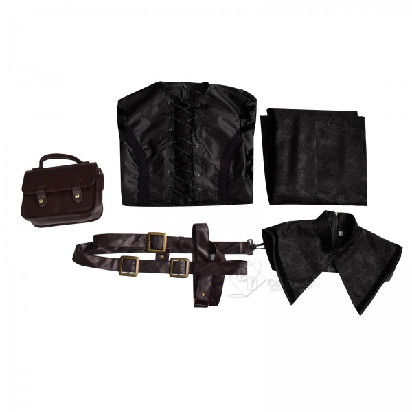 Cosdaddy 1666: Amsterdam Noa Cosplay Costume Halloween Black Outfit 