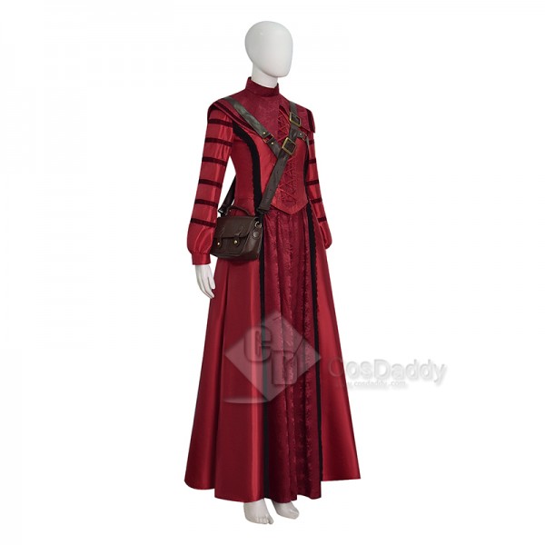 Cosdaddy 1666: Amsterdam Noa Cosplay Costume Halloween Red Outfit 
