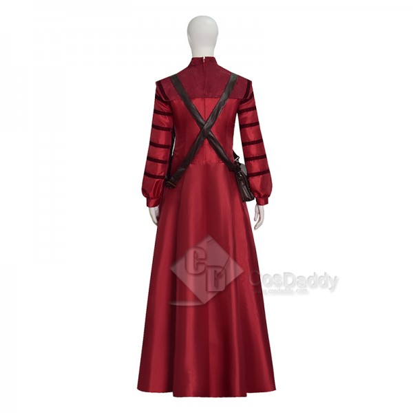 Cosdaddy 1666: Amsterdam Noa Cosplay Costume Halloween Red Outfit 