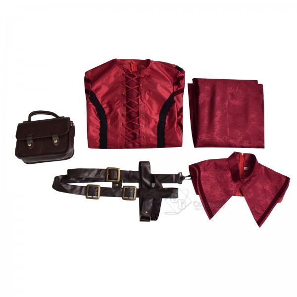 Cosdaddy 1666: Amsterdam Noa Cosplay Costume Halloween Red Outfit 