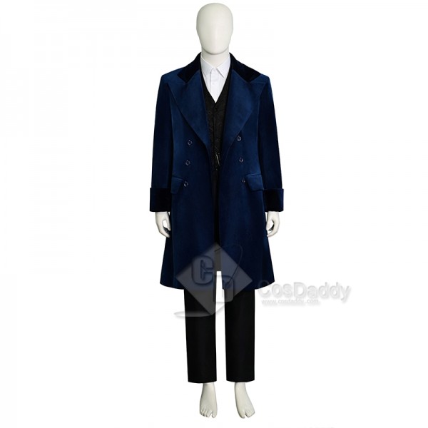 Cosdaddy Ebenezer Scrooge Cosplay Costume A Christmas Carol New Santa Claus Suit