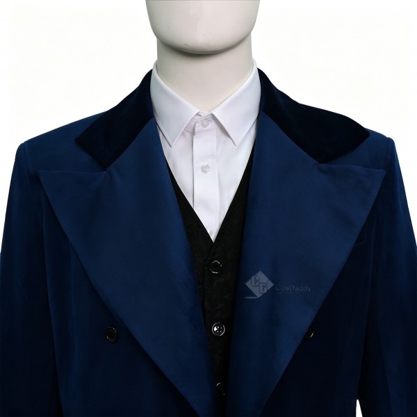 Cosdaddy Ebenezer Scrooge Cosplay Costume A Christmas Carol New Santa Claus Suit