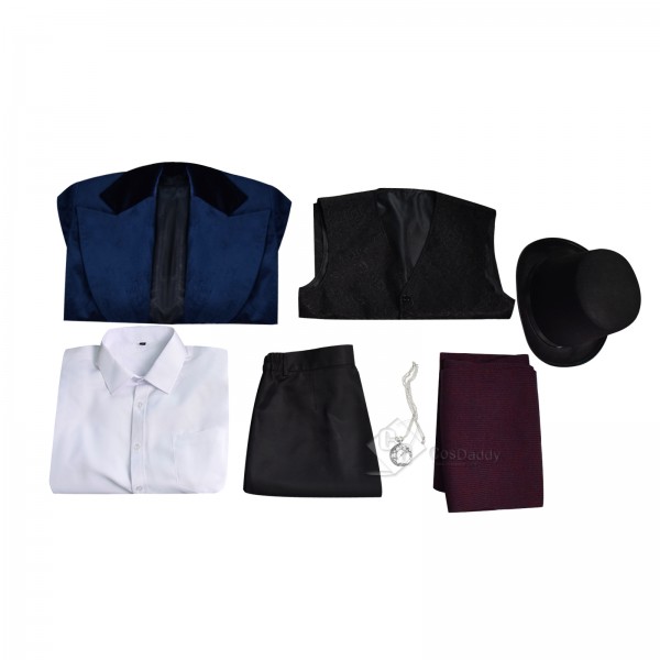 Cosdaddy A Christmas Carol Ebenezer Scrooge Cosplay Costume New Santa Claus Suit