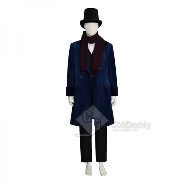 Cosdaddy A Christmas Carol Ebenezer Scrooge Cosplay Costume New Santa Claus Suit