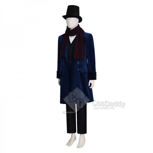 Cosdaddy A Christmas Carol Ebenezer Scrooge Cosplay Costume New Santa Claus Suit
