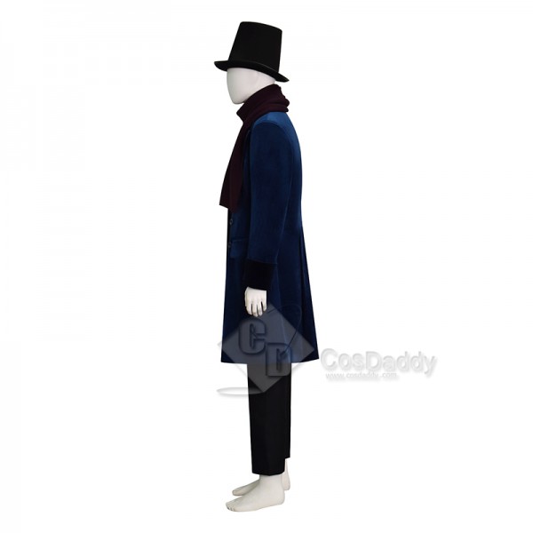 Cosdaddy A Christmas Carol Ebenezer Scrooge Cosplay Costume New Santa Claus Suit