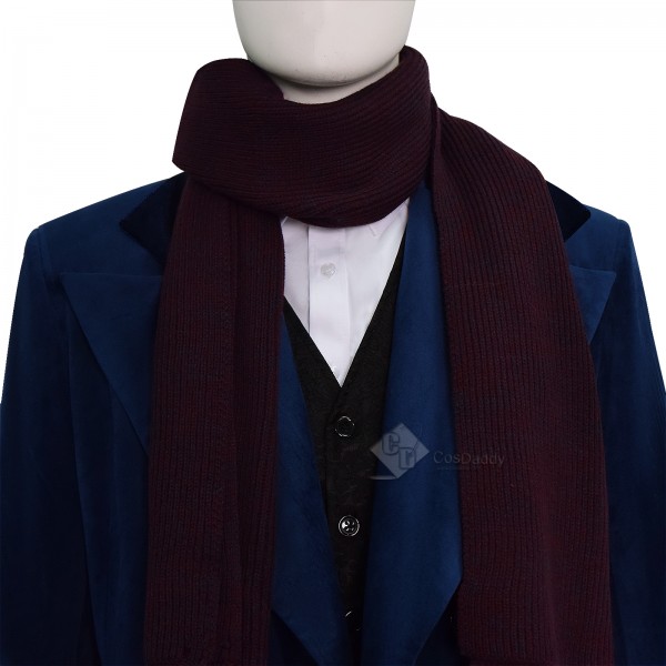 Cosdaddy A Christmas Carol Ebenezer Scrooge Cosplay Costume New Santa Claus Suit