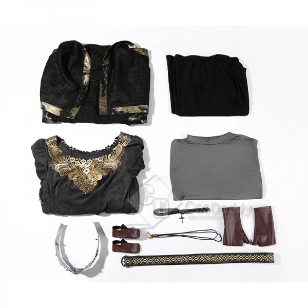 Cosdaddy Dark Souls III 3 Fire Keeper Cosplay Costume Halloween Carnival Suit