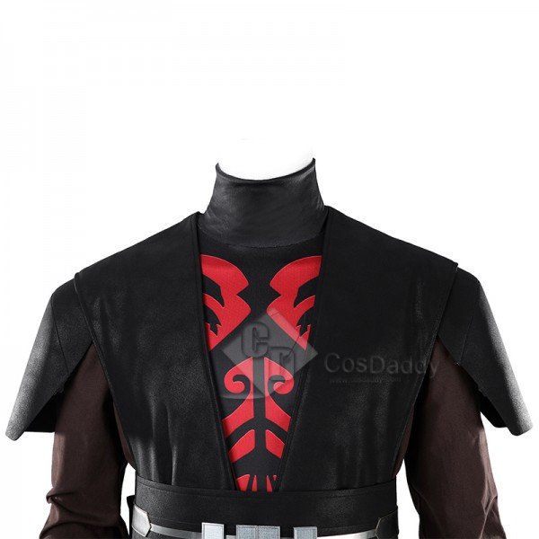 Cosdaddy Star Wars Maul Shadow Lord Maul Cosplay Costume Halloween Party Suit 