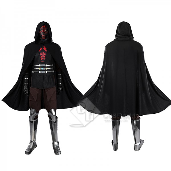 Cosdaddy Star Wars Maul Shadow Lord Maul Cosplay Costume Halloween Party Suit 
