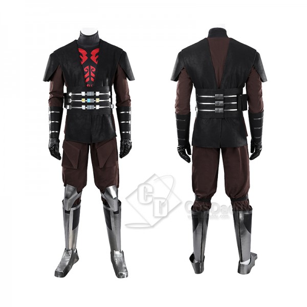 Cosdaddy Star Wars Maul Shadow Lord Maul Cosplay Costume Halloween Party Suit 