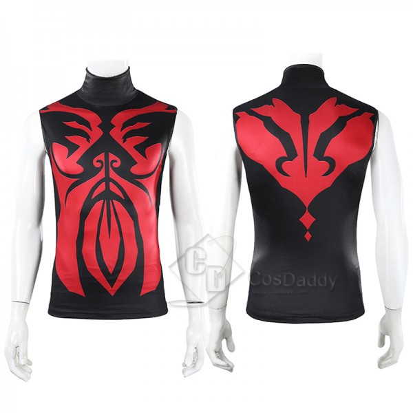 Cosdaddy Star Wars Maul Shadow Lord Maul Cosplay Costume Halloween Party Suit 
